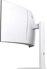 LG 34GX90SA-W 34 Ultragear WQHD (3440 x 1440) OLED Curved Gaming Smart Monitor 240Hz, 0.03ms, NVIDIA G-Sync Compatible, AMD FreeSync Premium, VESA DisplayHDR True Black 400, webOS, USB Type-C, White White 34 WQHD 3440 x 1440 240 Hz