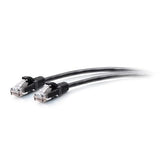 6ft (1.8m) Cat6a Snagless Unshielded (UTP) Slim Ethernet Network Patch Cable - Black 6FT Black