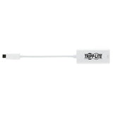 Tripp Lite USB C to Mini DisplayPort Adapter Cable w Equalizer 8K White 6in (U444-06N-MDP8W)