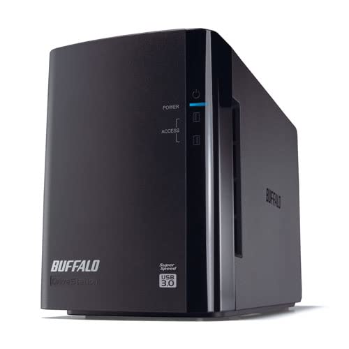 Buffalo DriveStation Duo USB 3.0 2-Drive 4 TB Desktop DAS (HD-WH4TU3R1)