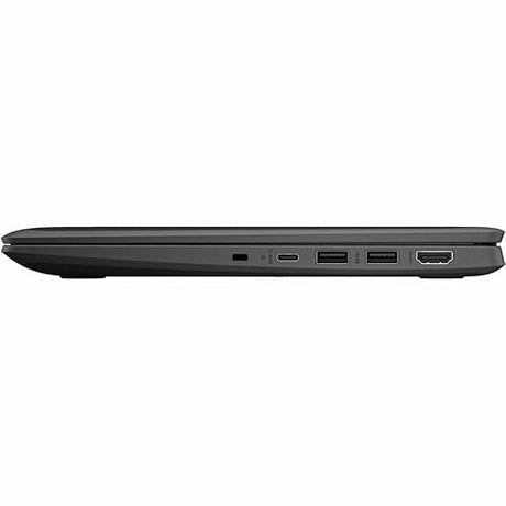 HP Fortis G5 11.6 Touchscreen Convertible 2 in 1 Chromebook - HD - Intel N-Series N100-8 GB - 64 GB Flash Memory - English Keyboard - Jack Black - Intel Chip - 1366 x 768 - ChromeOS - Intel UHD Gra