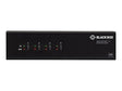 KVM Switch - 4-Port, Dual-Monitor, DisplayPort 1.2, 4K 60Hz, USB 3.1 Hub, Audio