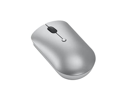 Lenovo 540 Wireless Computer Mouse for PC, Laptop, Computer with Windows or Chrome OS - 2.4 GHz USB-C Wireless Pairing Receiver - Compact Size - 18-Months Battery Life - Ambidextrous - Cloud Grey