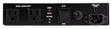 Furman AC-215A Compact Power Conditioner with Auto-Resetting Voltage Protection - Black