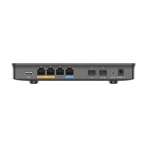 Grandstream Multi-WAN Gigabit VPN Wired Router, 4 x GigE, 2 x SFP GWN7002