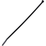 Panduit BT2M-M30 Cable Tie, Metal Barb, Miniature, Heat Stabilized Nylon 6.6, 7.9 Length, Black (1,000-Pack)