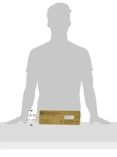 Dell KT6FG Toner Cartridge C3760N/C3760DN/C3765DNF Color Laser Printer, Black, 1 Size