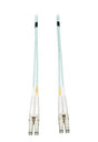 Tripp Lite 4M 10Gb 13-Feet Duplex Multimode 50/125 OM3 Fiber Cable LC/LC, (N820-04M) Aqua