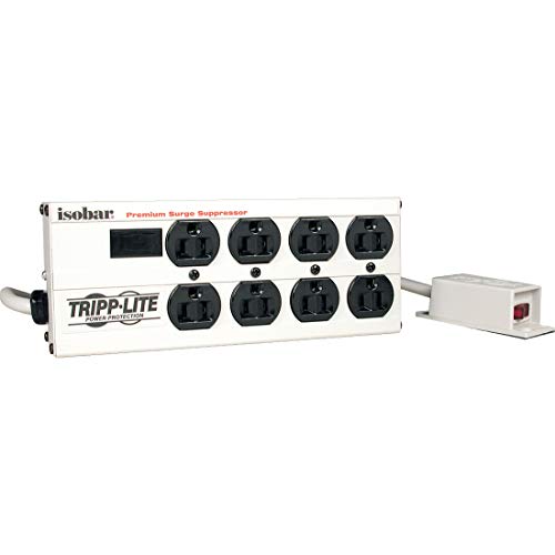 Tripp Lite IB8RM 8-Outlet Isobar Premium Surge Protector (2350 Joules)