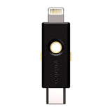 Yubico - YubiKey 5Ci - Two-Factor authentication (2FA) Security Key for Android/PC/iPhone, Dual connectors for Lighting/USB-C, FIDO Certified