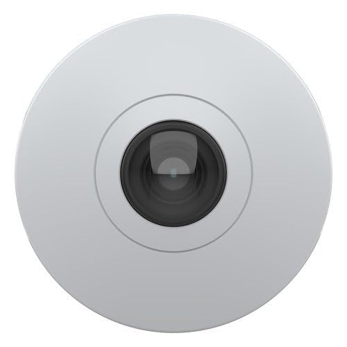 AXIS M4327-P 6MP Indoor Panoramic IP Camera with Deep Learning, 1.1mm Fisheye Lens, White