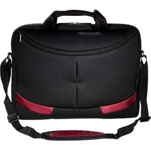ECO TREND VERTIGO 16.1 SLEEVE PLUS CASE- BLACK/BURGUNDY