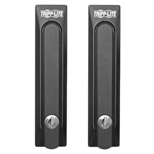 TRIPP LITE Replacement Lock Rack Enclosure Server Cabinet, 2 Keys, Compatible with SmartRack Enclosures, Version 4 (SRHANDLE4)