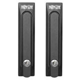 TRIPP LITE Replacement Lock Rack Enclosure Server Cabinet, 2 Keys, Compatible with SmartRack Enclosures, Version 4 (SRHANDLE4)