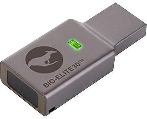 Kanguru Defender Bio-Elite30 Fingerprint Encrypted USB Flash Drive