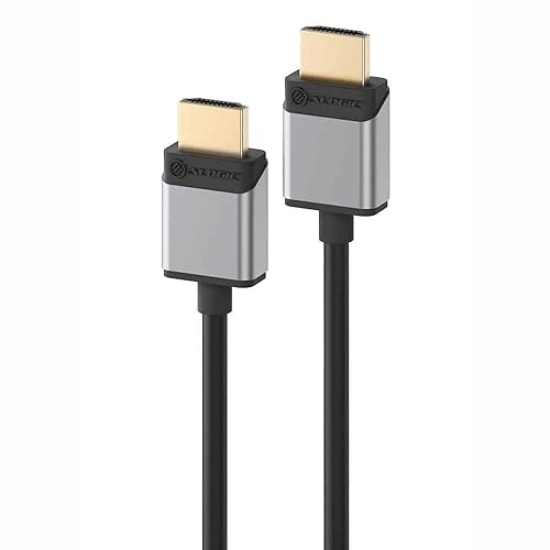 Alogic Slim Super Ultra HDMI M-M Cable 1M V2.1 [SSULHD01-SGR]