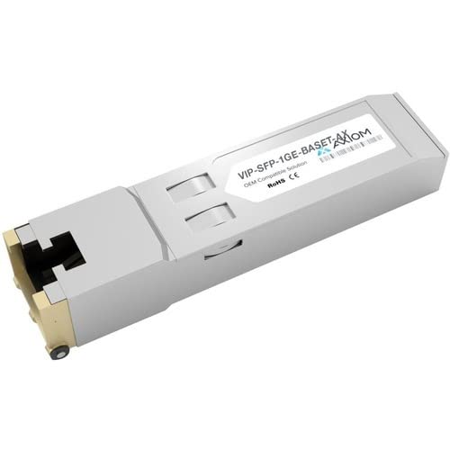 Axiom Memory - VIP-SFP-1GE-BASET-AX 1000BASE-T SFP Transceiver for Viptela - VIP-SFP-1GE-BASET - 100% Viptela Compatible 1000BASE-T SFP