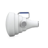 Ubiquiti UISP Horn, 5.15 GHz to 6.875 GHz Frequency Range, PtMP, High-Isolation 30 Degree (30°) Antenna, Up to 15+ km PtMP Range, Pole Mountable, White