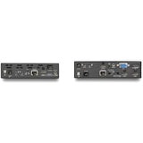 StarTech.com Multi-Input HDBaseT Extender Kit - Built-in Switch and Video Scaler - DisplayPort HDMI and VGA Over CAT6 or CAT5 (ST121HDBTSC)