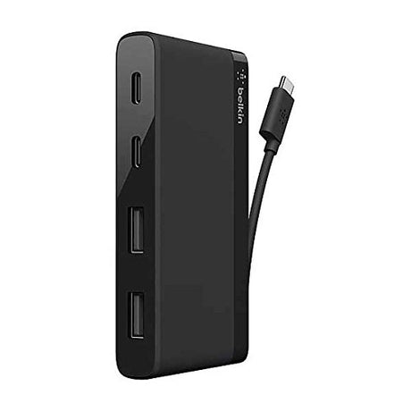 Belkin/Linksys - B2B153-04-BLK USB-C 4-Port Mini Hub - Hub - 2 x USB + 2 x USB-C - Desktop