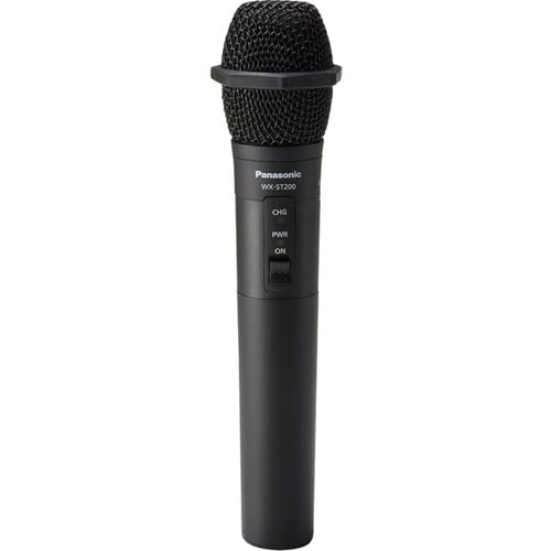 Panasonic WX-ST200 Dect Microphone Handheld Lecture Designed System For Speech And Not A Performer