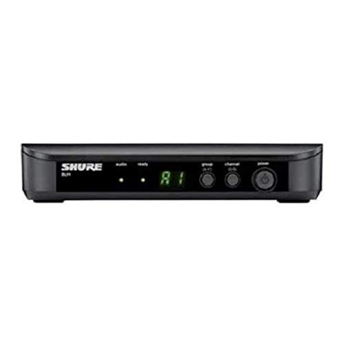Shure BLX24/SM58 UHF Wireless Microphone System - Perfect for Church, Karaoke, Vocals - 14-Hour Battery Life, 100m Range | Includes SM58 Handheld Vocal Mic, Single Channel Receiver | H10 Band Full System H10 Band (542-572 MHz)