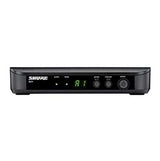 Shure BLX24/SM58 UHF Wireless Microphone System - Perfect for Church, Karaoke, Vocals - 14-Hour Battery Life, 100m Range | Includes SM58 Handheld Vocal Mic, Single Channel Receiver | H10 Band Full System H10 Band (542-572 MHz)