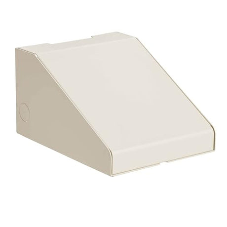 Wall Bracket for Wireless Access Point w/Cover Right Angle White
