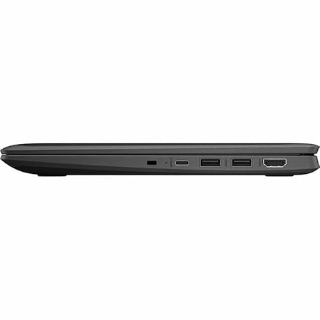 HP Pro x360 Fortis 11 G5 11.6 Touchscreen Rugged Convertible 2 in 1 Chromebook - HD - Intel N-Series N100-8 GB - 64 GB Flash Memory - Jack Black - Intel Chip - 1366 x 768 - ChromeOS - Intel UH