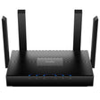 Cudy WR3000 802.11ax Internet 160MHz MU-MIMO OFDMA Wire Guard Dual Band Mesh Wi-Fi 6 Router, OpenVPN - Black