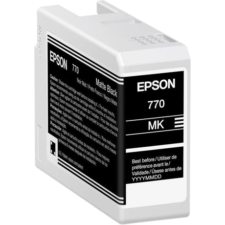 Epson UltraChrome PRO 770 Ink Cartridge - Matte Black