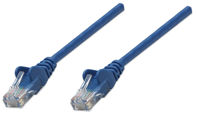 Intellinet Network Cable Cat6 UTP 100% Copper 7 Ft. Blue