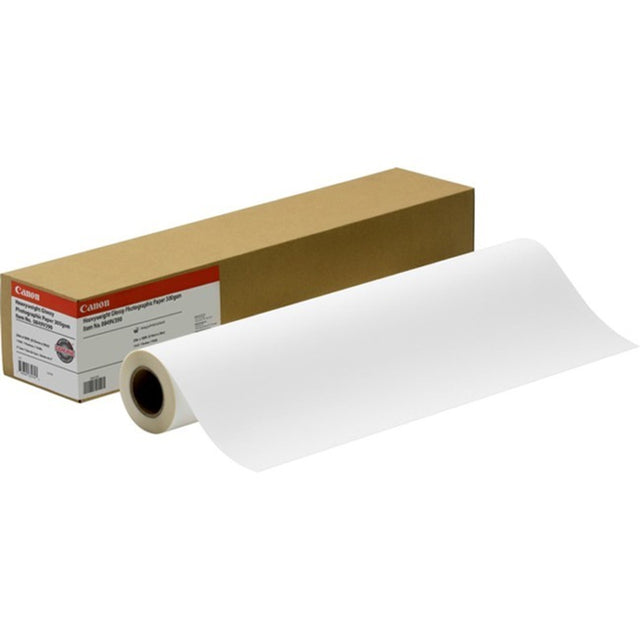 Canon Glossy Photographic Paper Roll, 36 X 100 Ft, 3 Core, 10 Mil