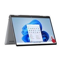 HP ENVY X360 14-fc0023dx 14 2-in-1 Laptop Computer (Refurbished) - Meteor Silver Intel Core Ultra 7 155U 1.7GHz Processor; 16GB LPDDR5-6400 Onboard RAM; 1TB Solid State Drive; Intel Graphics