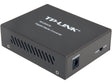 TP-Link Gigabit SFP to RJ45 Fiber Media Converter, Fiber to Ethernet Converter 10/100/1000Mbps RJ45 Port to 1000Base-SX Multi-Mode Fiber (MC200CM) Black