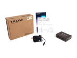 TP-Link Gigabit SFP to RJ45 Fiber Media Converter, Fiber to Ethernet Converter 10/100/1000Mbps RJ45 Port to 1000Base-SX Multi-Mode Fiber (MC200CM) Black