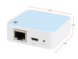 TP-Link N300 Wireless Portable Nano Travel Router(TL-WR802N) - WiFi Bridge/Range Extender/Access Point/Client Modes, Mobile in Pocket TL-WR802N