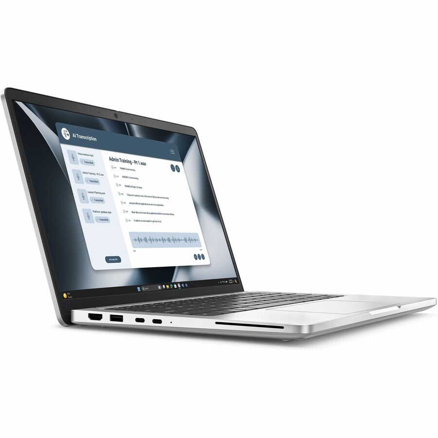 Dell Pro 13 Plus PB13255 13.3 Touchscreen Copilot+ PC Notebook - Full HD Plus - AMD Ryzen AI 5 PRO 340 - 16GB - 512GB SSD - Windows 11 Pro - Radeon 840M Graphic - Webcam - IEEE 802.11be   MD63X