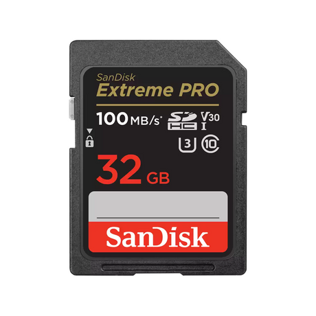 Sandisk Extreme Pro 64GB 200/90MB/s UHS-I SDXC V30 Card