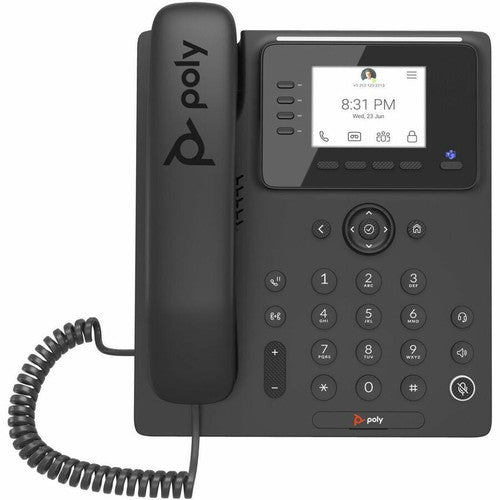 Poly CCX 350 Business Media Phone For Microsoft Teams And PoE-enabled GSA/TAA
