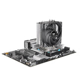 Thermaltake UX500 CPU Cooler; 5xØ6mm Copper Heatpipes; 120mm PWM Fan; 700~1800 RPM; Intel/AMD Compatible; Single Tower; 260W TDP; Black; CL-P150-AL12BL-A