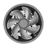 Thermaltake UX150-L ARGB CPU Cooler; Copper Base/Aluminum Fins; 130mm PWM Fan; 500~2400 RPM; LGA 1851/1700/1200/1156/1155/1151/1150; Infinity Mirror; 130W TDP; Black; CL-P147-CA13SW-A