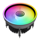 Thermaltake UX150-L ARGB CPU Cooler; Copper Base/Aluminum Fins; 130mm PWM Fan; 500~2400 RPM; LGA 1851/1700/1200/1156/1155/1151/1150; Infinity Mirror; 130W TDP; Black; CL-P147-CA13SW-A