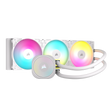 CORSAIR NAUTILUS 360 RS ARGB Liquid CPU Cooler – White – RS120 ARGB Fans – Fits Intel®  LGA 1851, AMD® AM5/AM4 – Simple Daisy-Chain Connections - Direct Motherboard  Connection