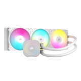 CORSAIR NAUTILUS 360 RS ARGB Liquid CPU Cooler – White – RS120 ARGB Fans – Fits Intel®  LGA 1851, AMD® AM5/AM4 – Simple Daisy-Chain Connections - Direct Motherboard  Connection