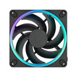 Fractal Design Momentum 14 RGB PWM Black 140 mm ARGB LED FDB (Fluid Dynamic Bearing) PC Case Fan