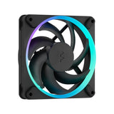 Fractal Design Momentum 12 RGB PWM Black 120 mm ARGB LED FDB (Fluid Dynamic Bearing) PC Case Fan (3-pack)