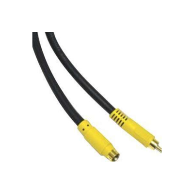 C2G 12ft Value Series Bi-Directional S-Video To Composite Video Cable