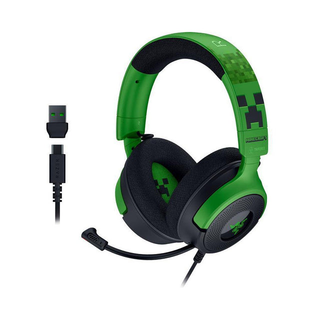 Razer Kraken V4 X Gaming Headset - Minecraft Edition