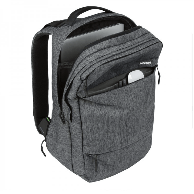 Incase City Backpack - Heather Black/Gunmetal Gray